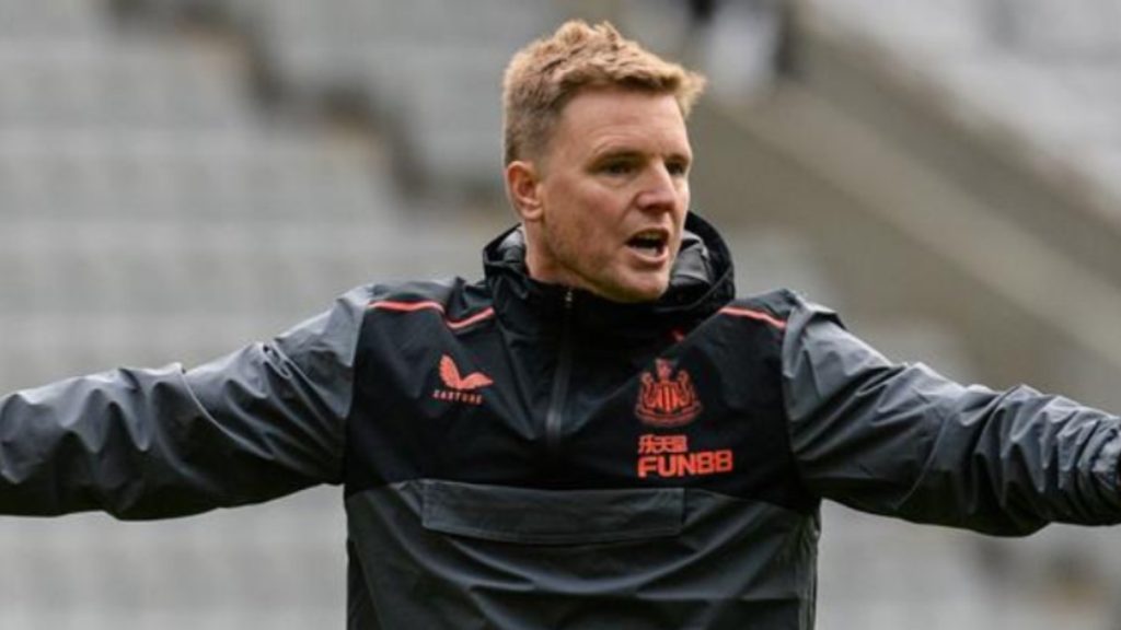 Eddie Howe At St James Park