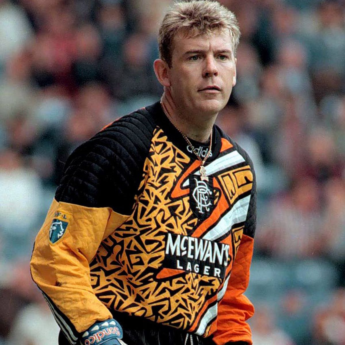 Andy Goram, playing as GK