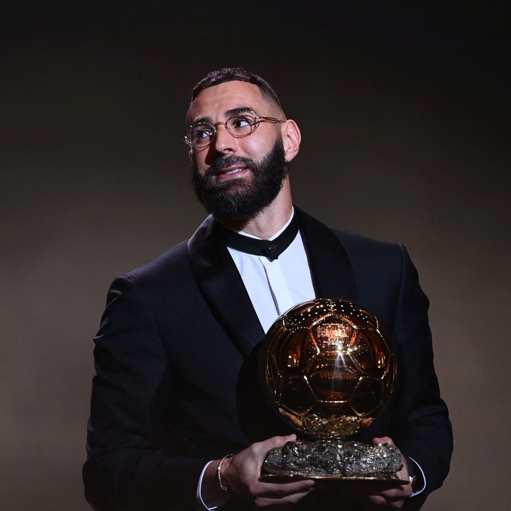 Karim Benzema wins the Ballon d'Or 2022