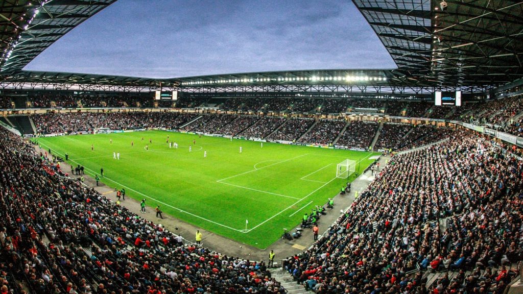 Stadium MK where a famous chant originated