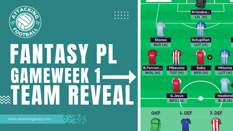 FPL Gameweek 1 Draft: Our Fantasy Premier League Team Reveal