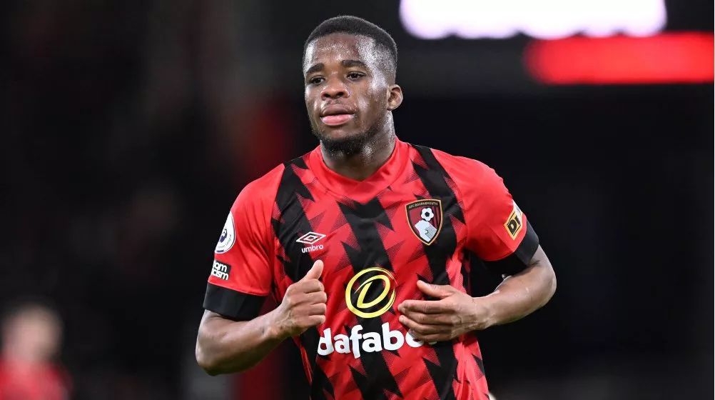 Predicting Your Club's Most Expensive Signing of the Transfer Window: Part 1 4 Hamed Traorè playing with a Bournemouth kit on.