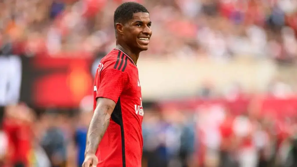 Manchester United Best FPL Picks 23/24 3 Marcus Rashford in pre-season 23/24 against Arsenal