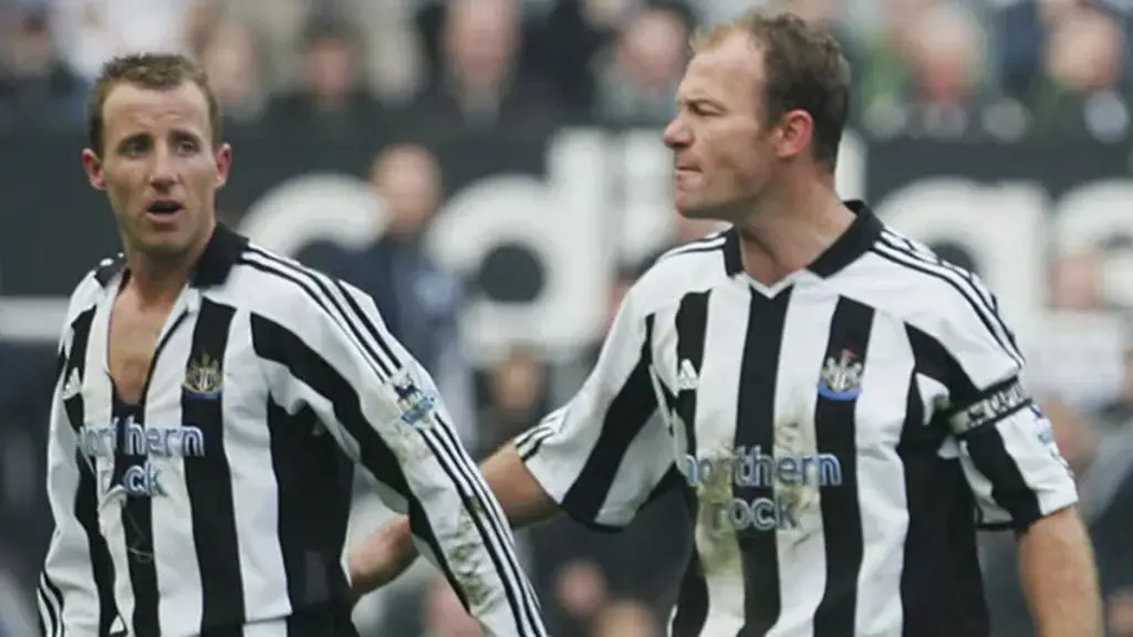 Top 10 Craziest Premier League Moments of All Time 12 Shearer shepards Bowyer off the pitch with his shirt torn after the bust up