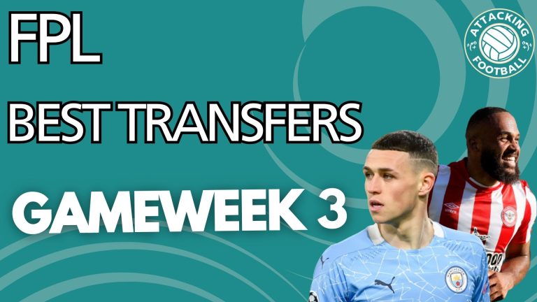 The Best FPL Transfers for Gameweek 3