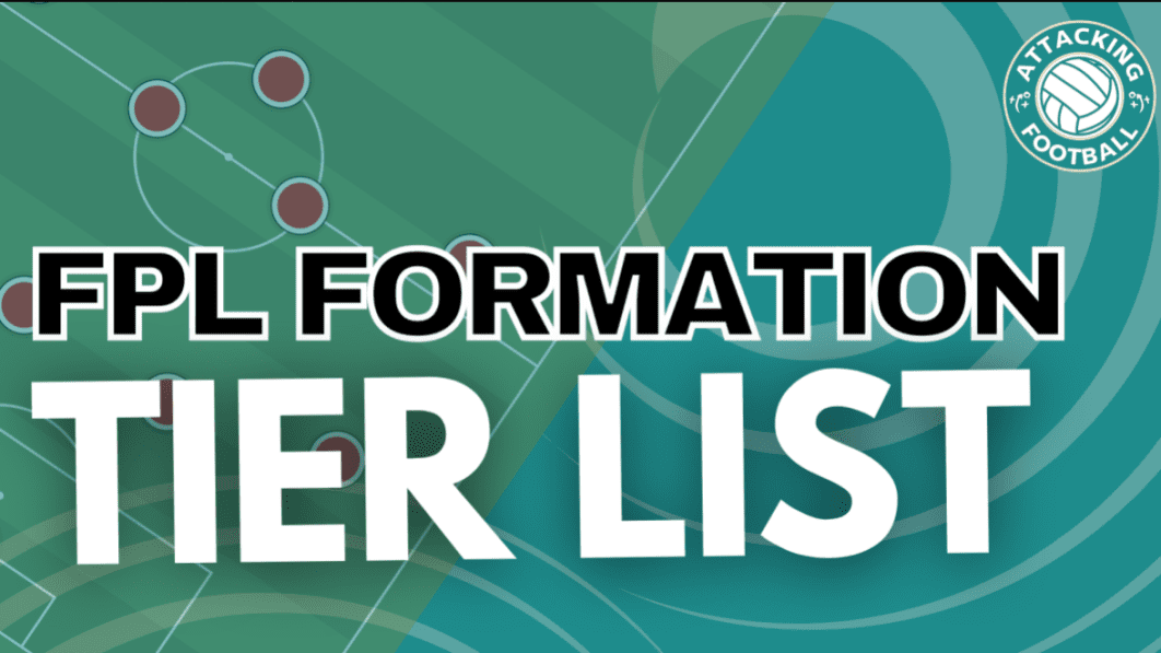 A featured image which says "Fantasy Premier League (FPL) Formation Tier List"