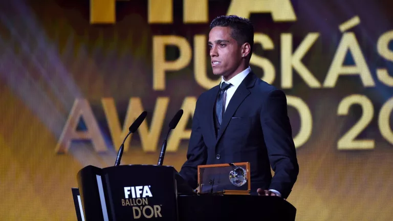 Wendell Lira at FIFA Awards