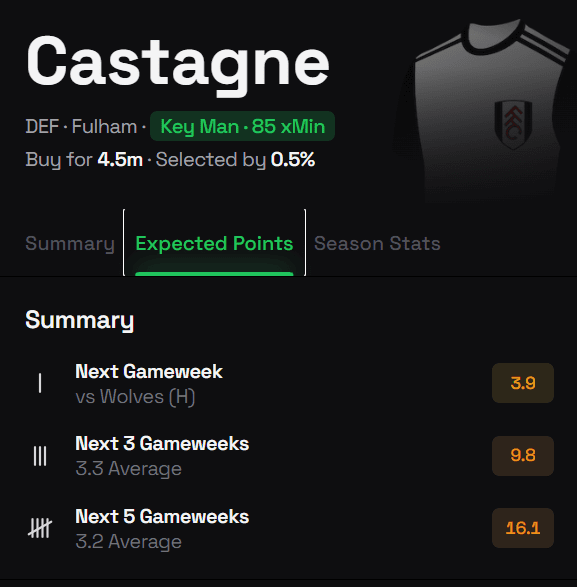 The Best FPL Transfer Tips For Gameweek 13 5 castagne