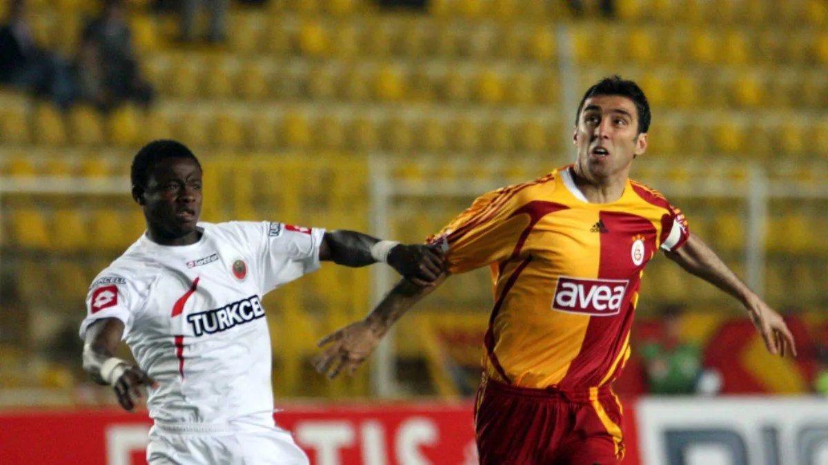 Hakan Şükür at Galatasaray