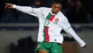 Luis Nani playing for Portugal