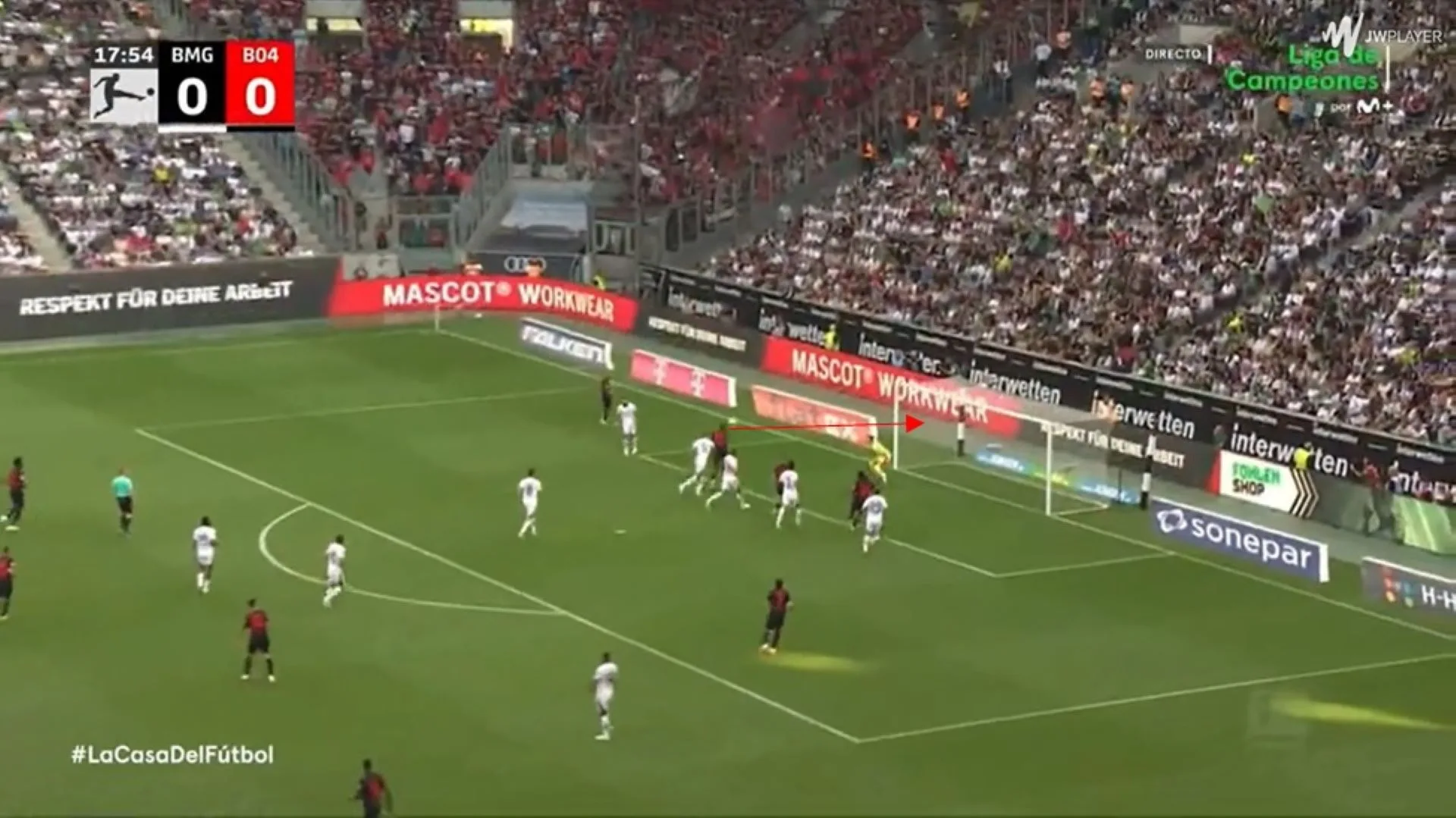 Leverkusen vs Gladbach sequence