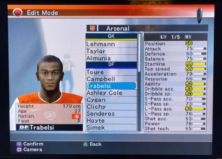 Hatem Trabelsi’s Arsenal Transfer Was SO Sure He was in Pro Evolution Soccer 4