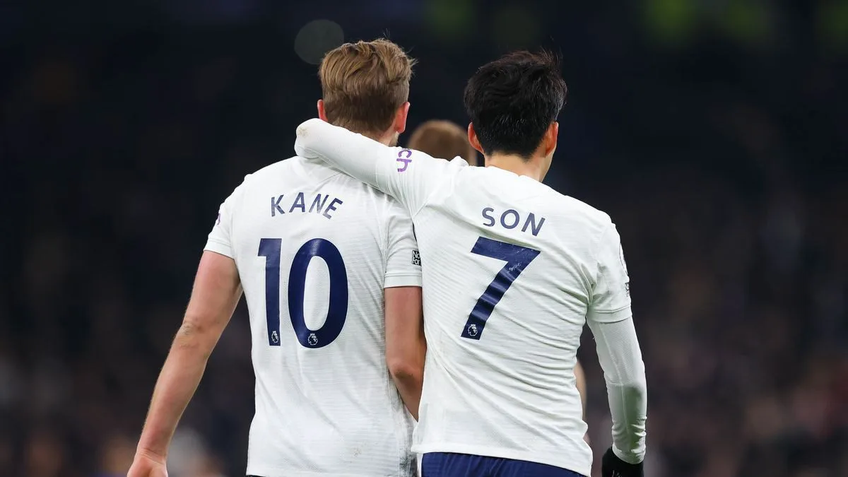 Harry Kane and Son at Spurs