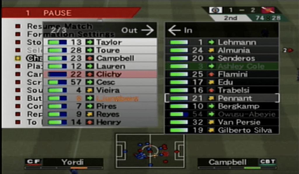 Trabelsi in game PES4