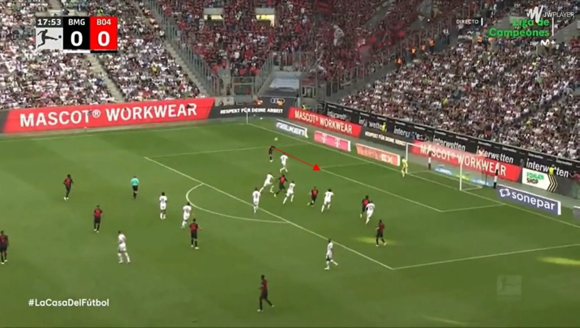 Leverkusen vs Gladbach sequence