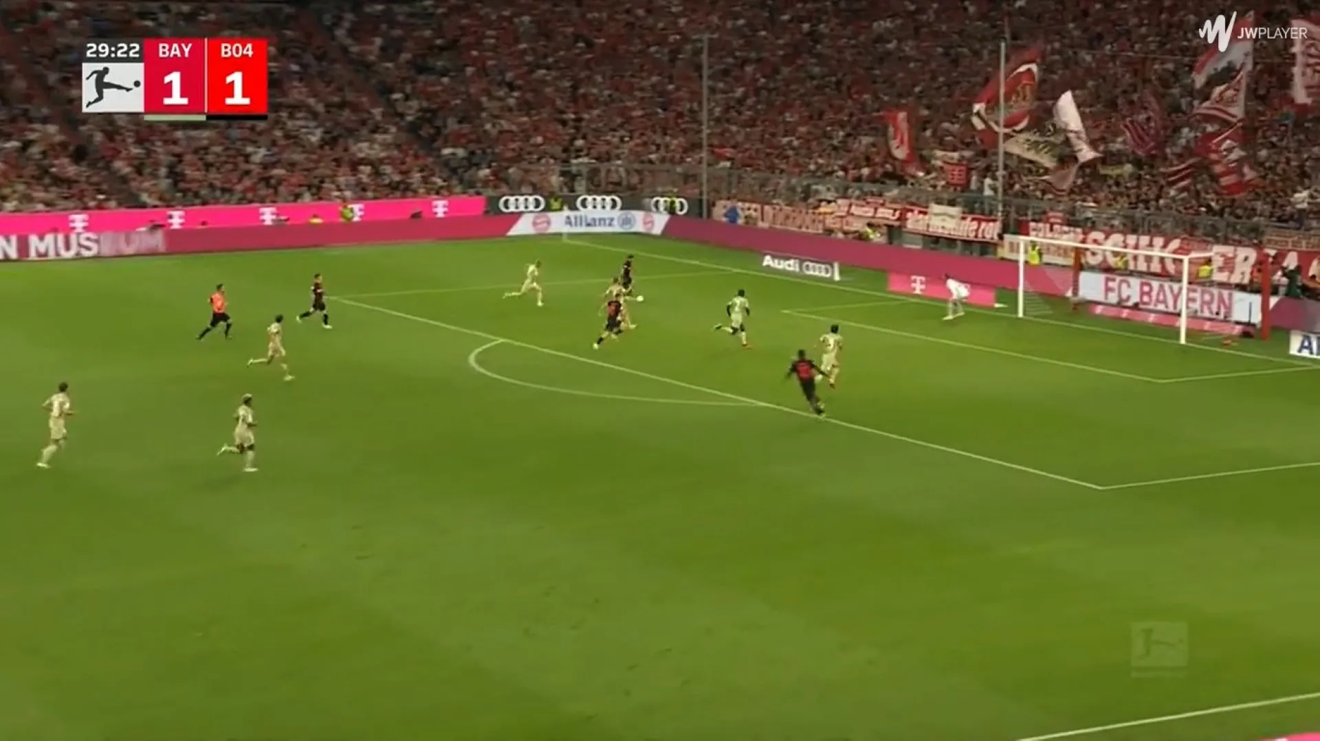 Goal created by Leverkusen