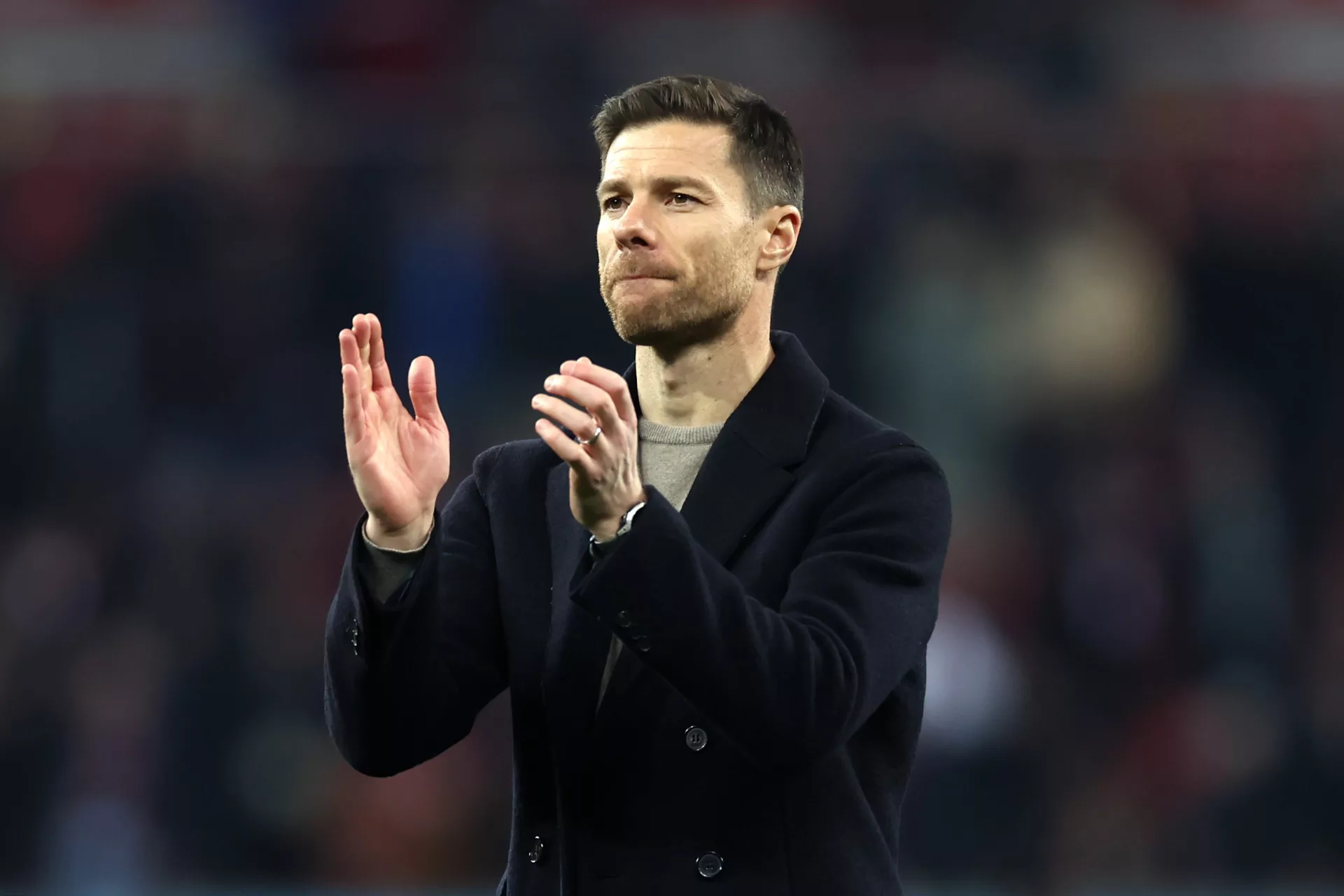 Xabi Alonso Gaffer of Bayer Leverkusen