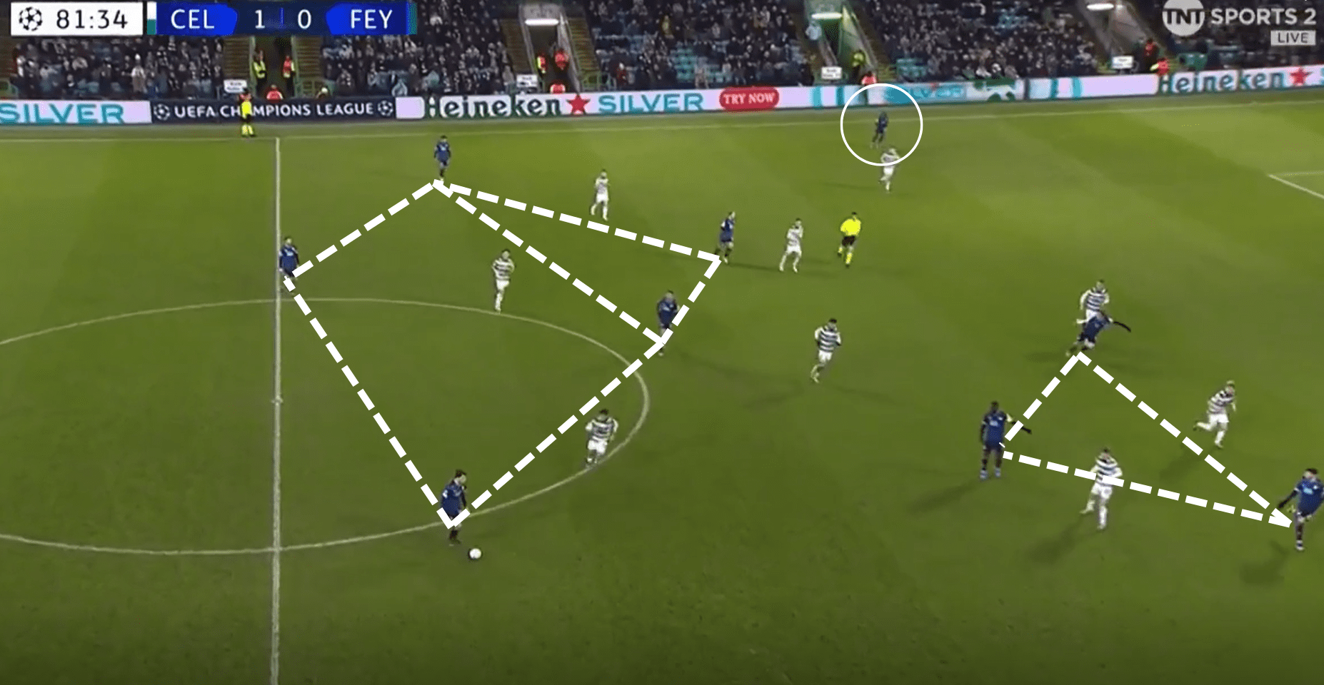 minteh vs celtic position