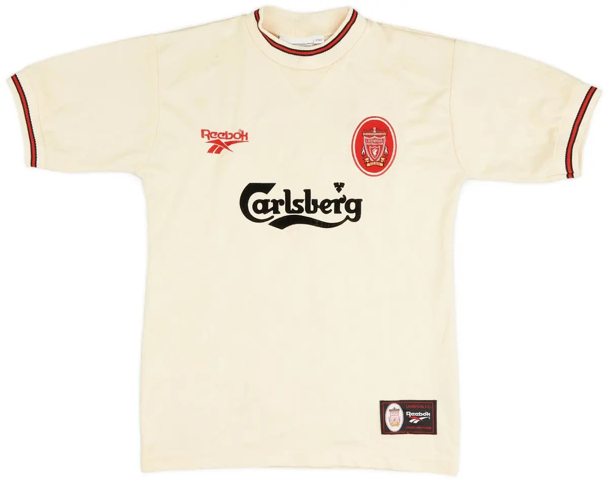 The 10 Best Vintage Liverpool Jerseys Of All Time & Where to Get 11 Ecru Liverpool kit