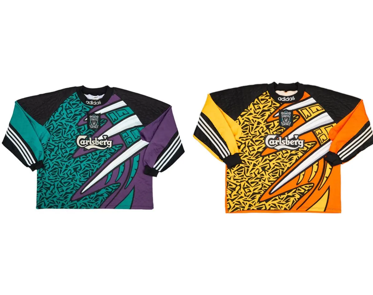 The 10 Best Vintage Liverpool Jerseys Of All Time & Where to Get 10 Goalkeeper kits 95/96