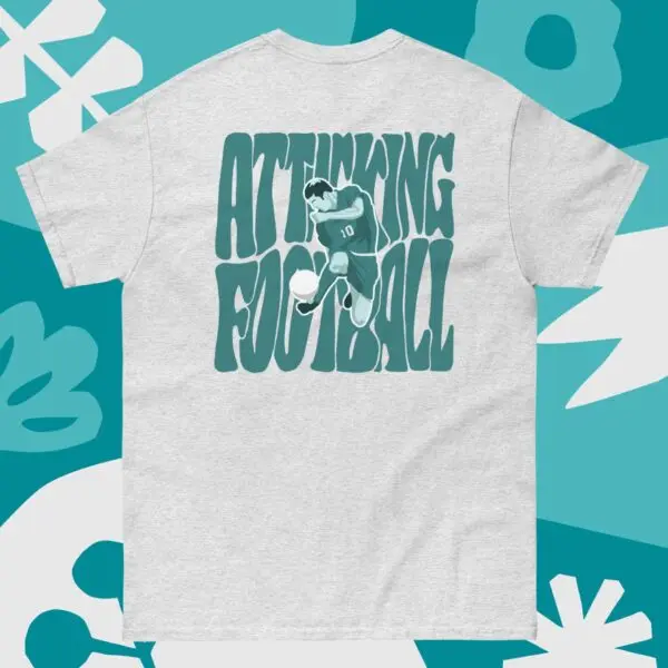 Attacking Football Zizou Embroidered Logo T-Shirt - Image 4