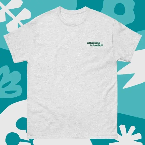 Attacking Football Zizou Embroidered Logo T-Shirt