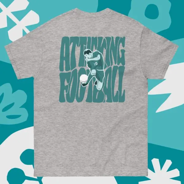 Attacking Football Zizou Embroidered Logo T-Shirt - Image 2