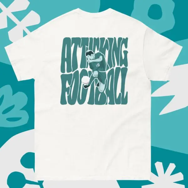 Attacking Football Zizou Embroidered Logo T-Shirt - Image 3