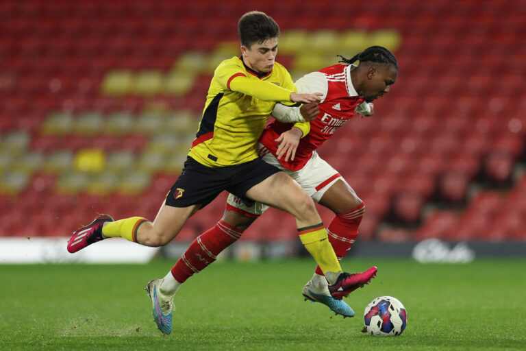 Harry Amass for Watford vs Arsenal