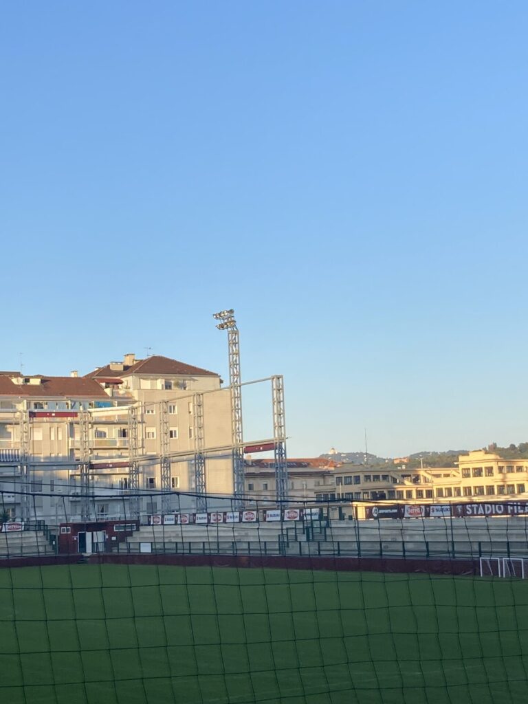 The Basilica of Superga, visible from the Filadelfia.