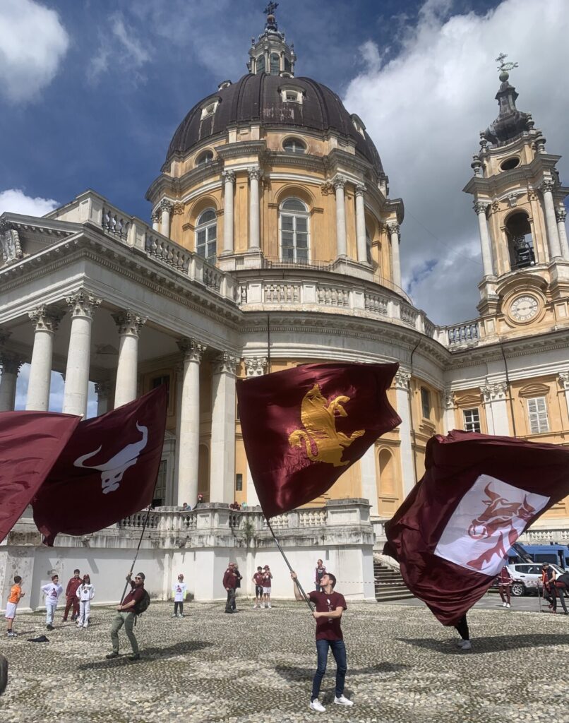 The Basilica of Superga on the 75th anniversary of the tragedy