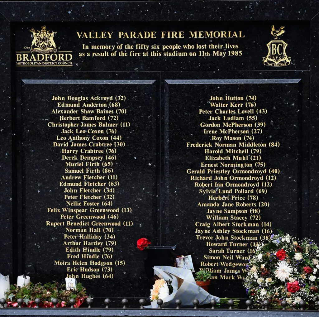 Bradford City Fire: Britain's Forgotten Football Tragedy 3 Bradford City Fire 56