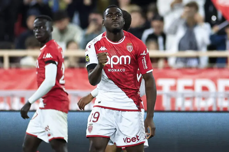 Youssouf Fofana celebrating a goal