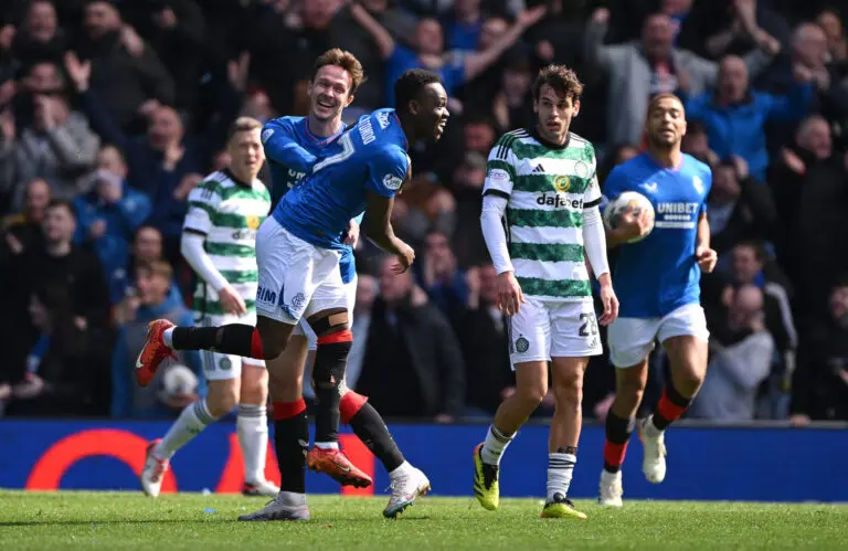 Rangers vs Celtic in the Old Firm