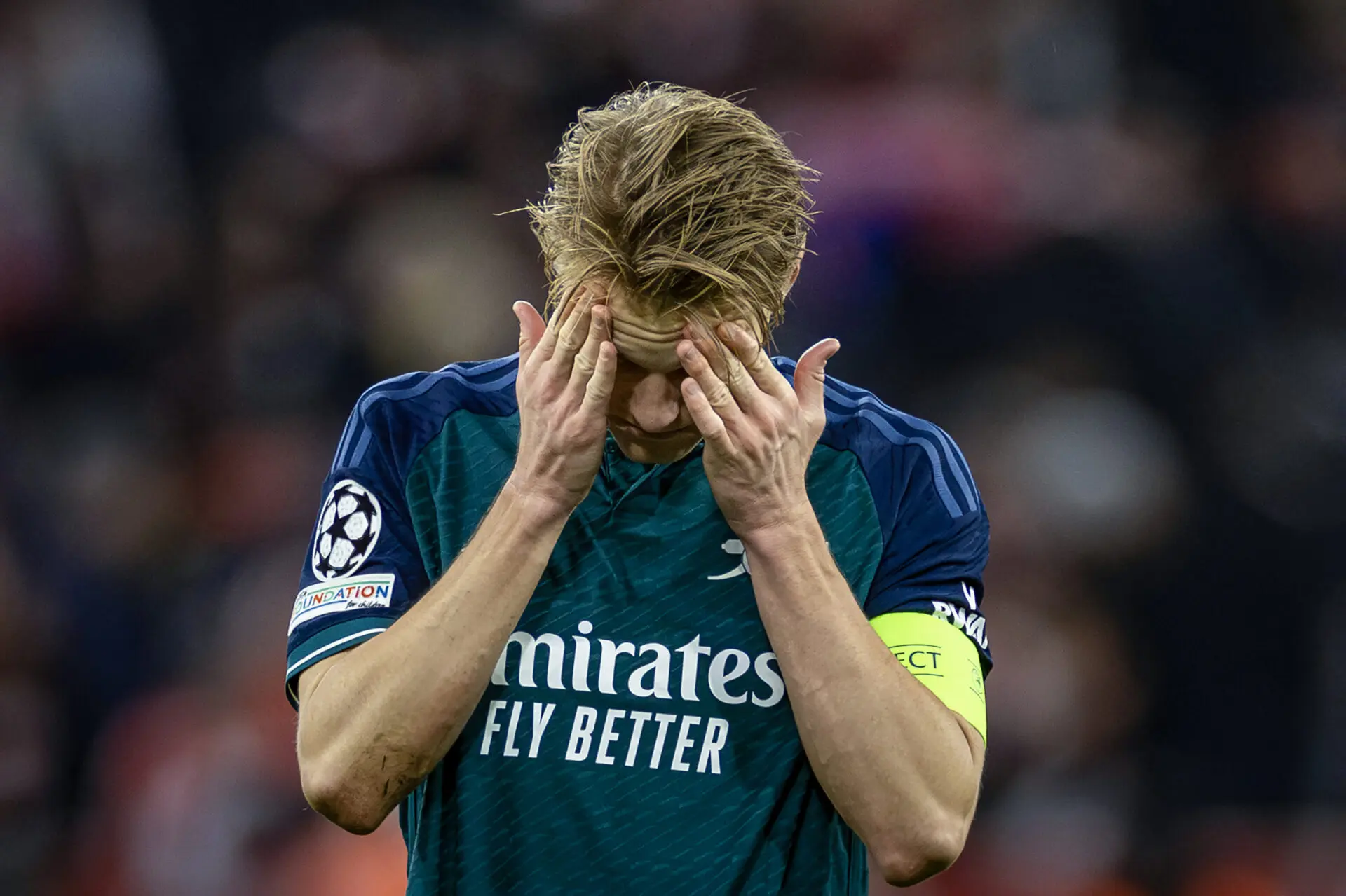 Why Did English Teams Struggle in Europe? Odegaard of Arsenal, one of the teams that struggled