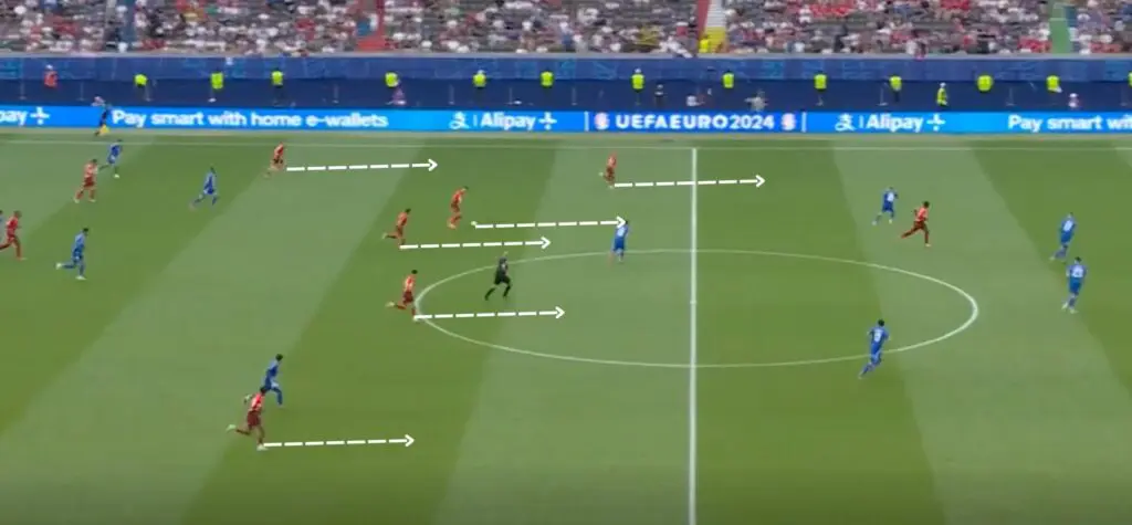Can Switzerland Continue Their Underdog Story in EURO 2024? 5 Switzerland counter attack vs Italy