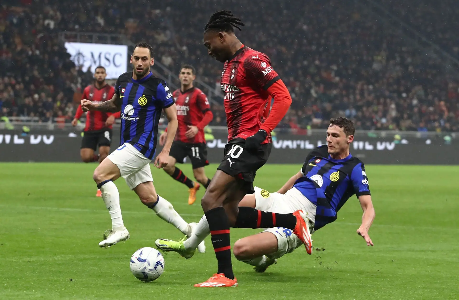 AC Milan vs Inter at the San Siro