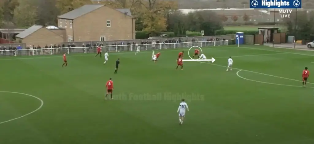 James Scanlon: Man United's Gibraltarian Gem Ready to Shine 3 Manchester United vs Leeds United u18s 8-0 James Scanlon