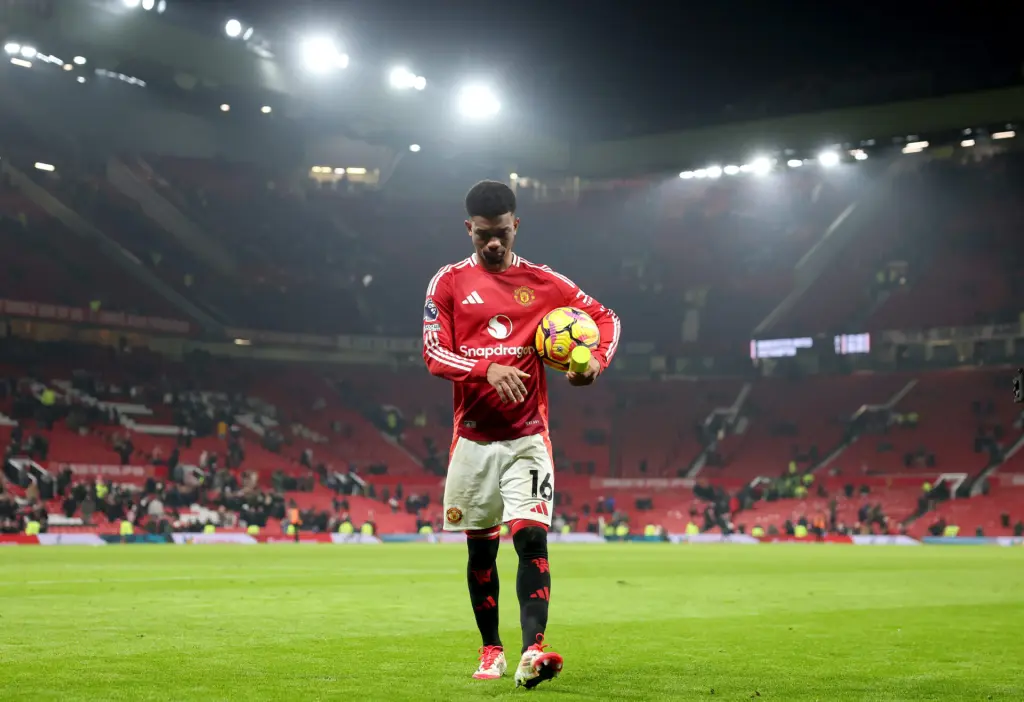 A Four Letter Word, Starting With Amad 4 manchester united fc v southampton fc premier league 1