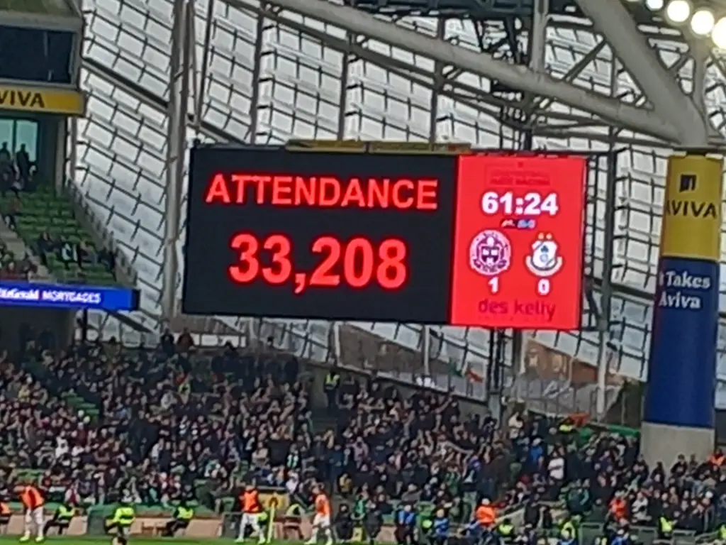 A Day out in Dublin: Bohs vs Shamrock Rovers At the Aviva 7 Shamrock Rovers Bohs Score