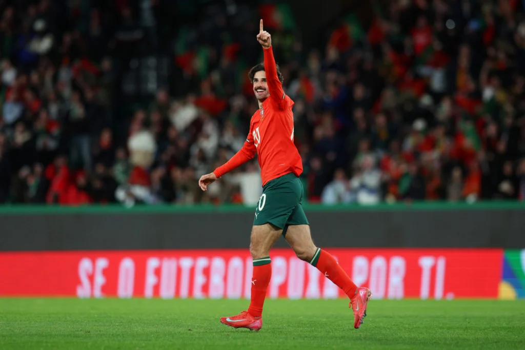 Francisco Trincão: Unlocking his Potential in Portugal 2 portugal v denmark uefa nations league quarterfinal leg two 1