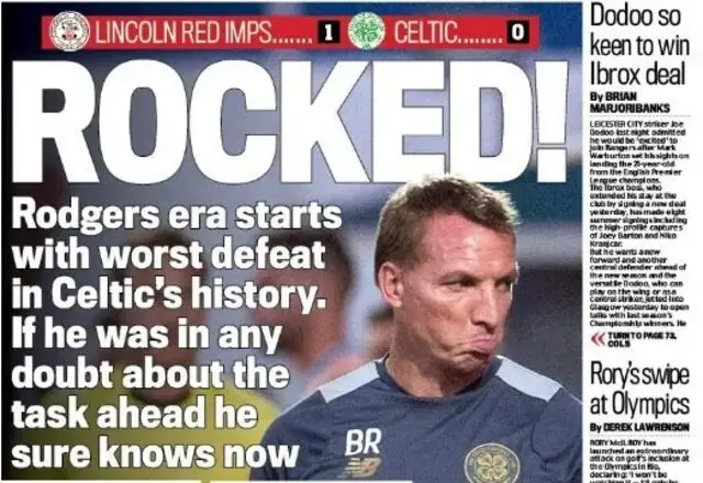 The Shock of Gibraltar: Celtic’s Defeat to Lincoln Red Imps 2 The Shock of Gibraltar