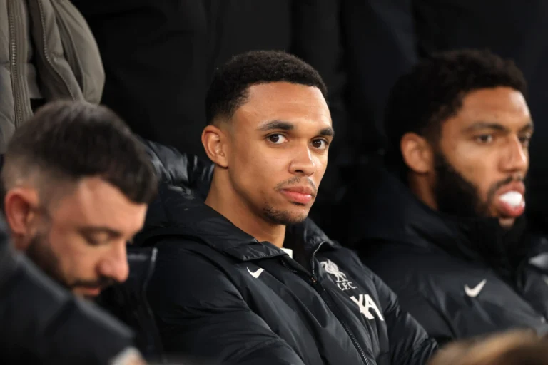 Trent Alexander Arnold on bench vs Everton