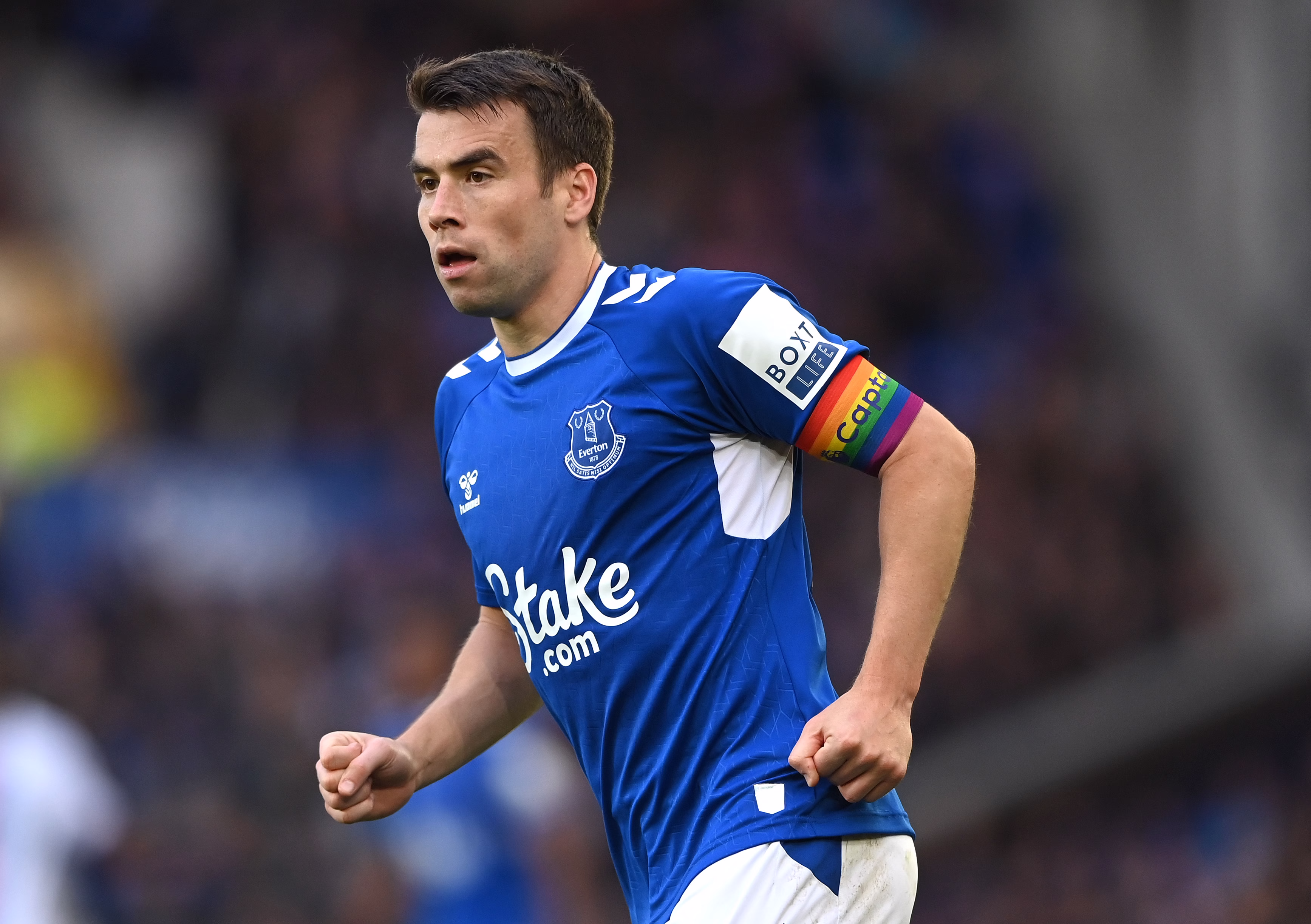 Seamus Coleman, a Premier League captain for Everton