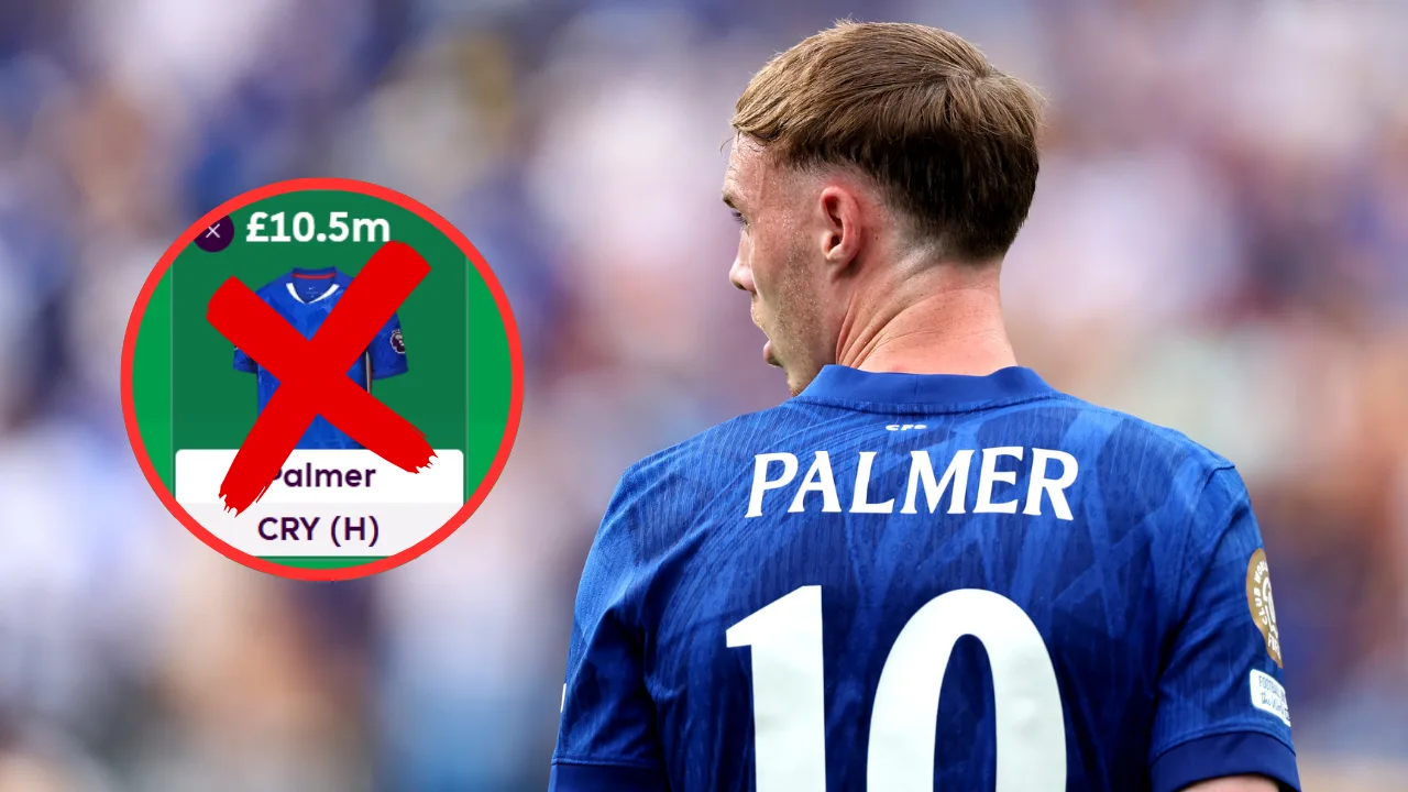 Cole Palmer not in FPL GW1 best team
