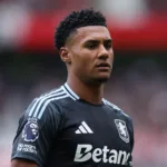 Ollie Watkins for Aston Villa at Old Trafford
