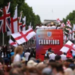 England Womens Lionesses Trophy Parade