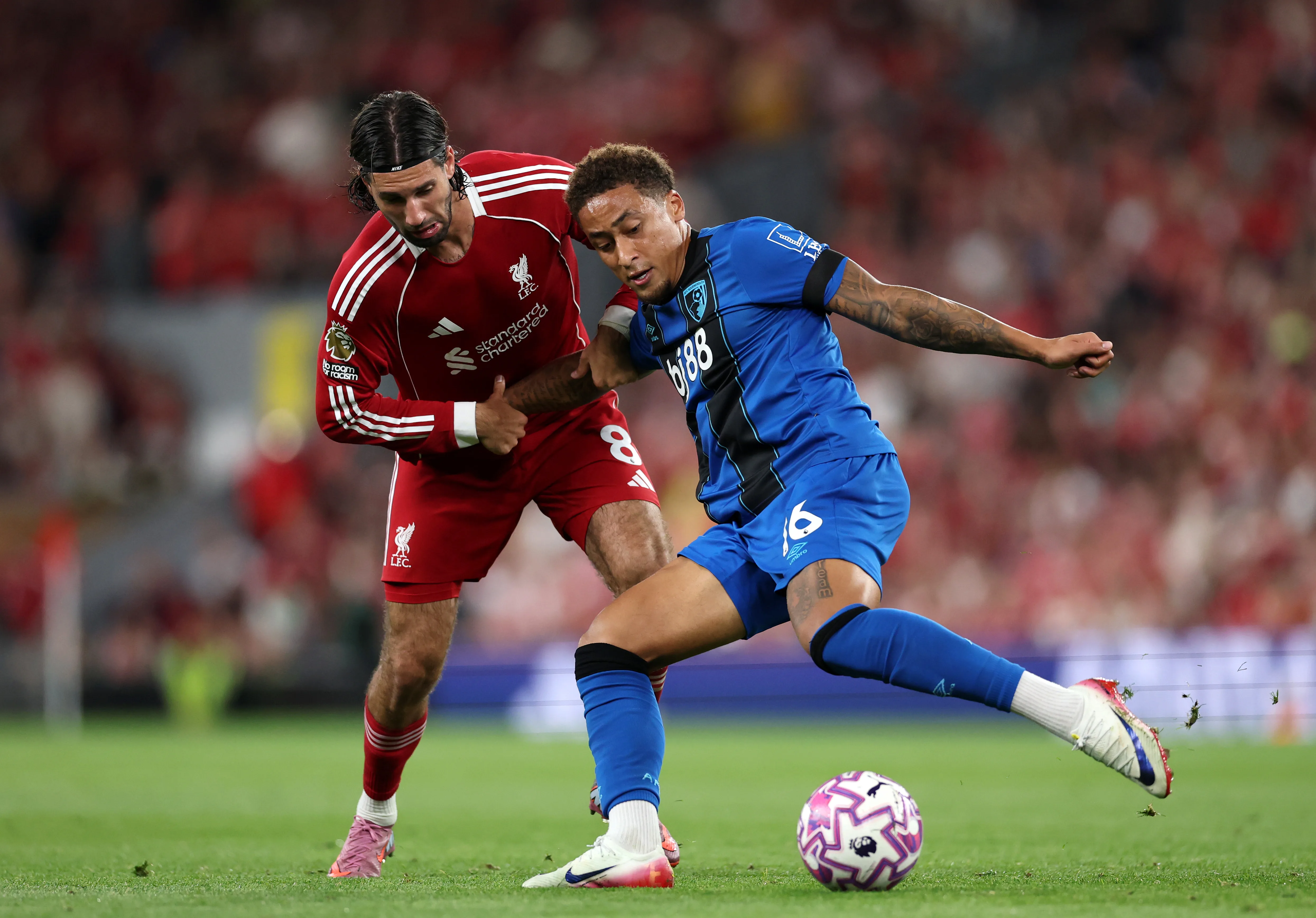 liverpool v bournemouth premier league 2 1