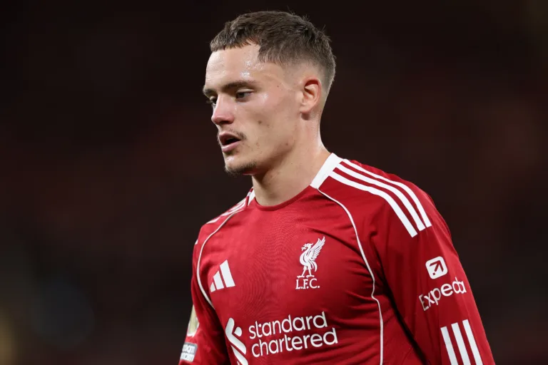 Florian Wirtz in action for Liverpool against Bournemouth in Premier League opener