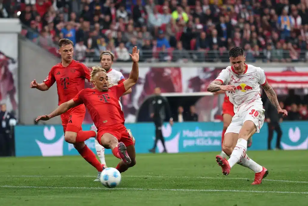 Benjamin Šeško and Manchester United: The Transfer Saga That Won’t Quit 2 rb leipzig v fc bayern munchen bundesliga 1